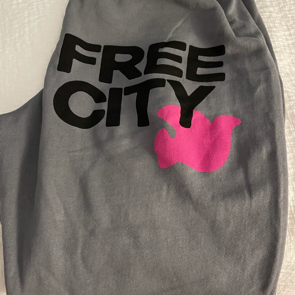 FREE CITY LARGE SWEATPANTS IN GREY ART SIZE XL NEW